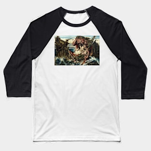 The Shipwreck of Agrippina by Gustav Wertheimer Baseball T-Shirt